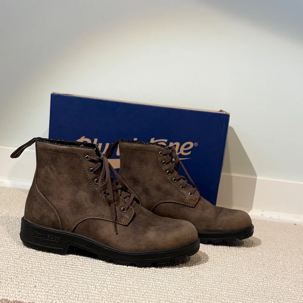 Blundstone 1930 Brown Leather Ankle Boots Size US 7 - Picture 1 of 6